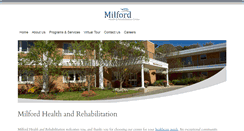 Desktop Screenshot of milfordrehab.com